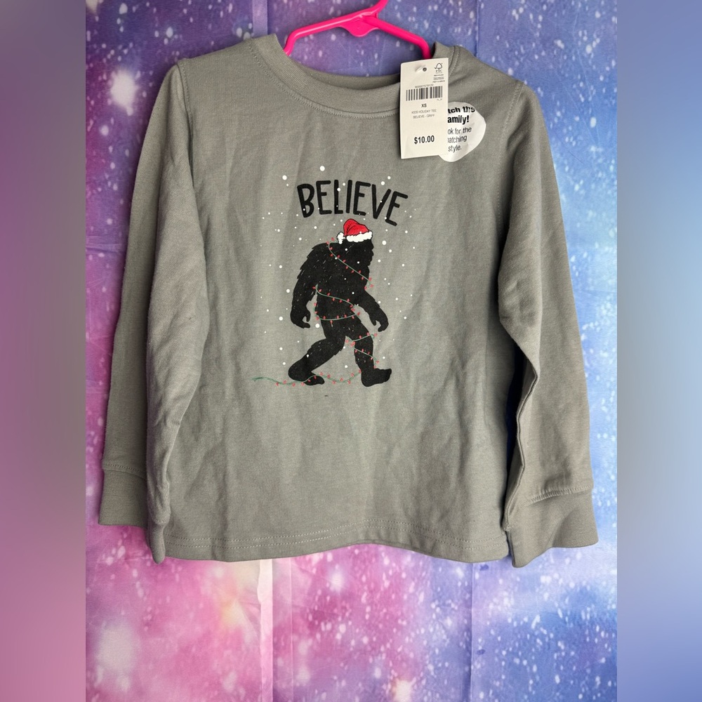 New bass pro shops kid big foot long sleeve shirt 🛍